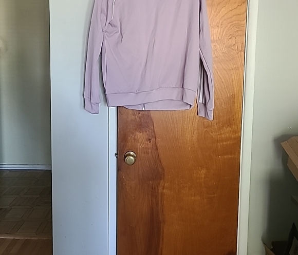 Adidas Women's Lavender Track Jacket - Picture 3 of 4